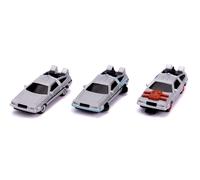 Back to The Future 1.65" Nano 3-Pack Die-cast Cars, Toys for K (Importación USA)