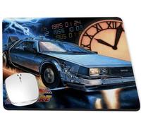 Back To The Future Delorean B Alfombrilla Para Ordenador - 19x23cm