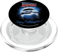 Back To The Future Flying Car Blue Portal PopSockets PopGrip para MagSafe