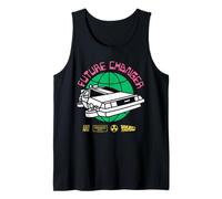 Back To The Future Globe Future Changer Time Machine Retro Camiseta sin Mangas