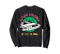Back To The Future Globe Future Changer Time Machine Retro Sudadera