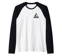Back to The Future Lone Pine Mall Pocket Hit Camiseta Manga Raglan