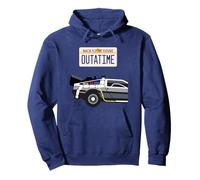 Back to the Future OUTATIME License Plate Sudadera con Capucha