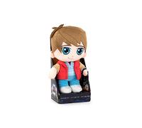 Back to The Future - Peluche de los Personajes de Regreso al Futuro - 26 Centímetros - Marty Mcfly con Display - Calidad Super Soft