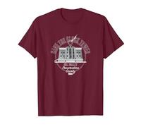 Back To The Future Save The Clocktower Camiseta, Hombre, Granate, L