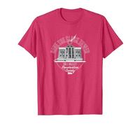 Back To The Future Save The Clocktower Camiseta, Hombre, Rojo Jaspeado, XL