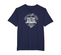 Back To The Future Save The Clocktower Camiseta, Hombre Tallas Grandes, Azul Marino, 5X Alto