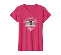Back To The Future Save The Clocktower Camiseta, Mujer, Rojo Jaspeado, XL