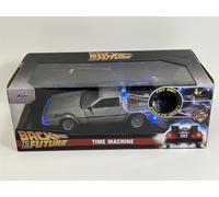 Back To The Future Tiempo Máquina Trabajo Luces 1:24 Escala Jada 253255038