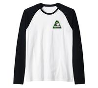 Back to The Future Twin Pines Mall Neon Pocket Hit Camiseta Manga Raglan