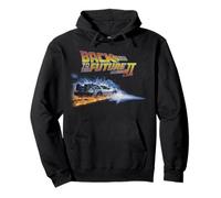 Back To the Future Two Flaming Tires Sudadera con Capucha