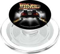 Back To The Future Vintage Delorean Peel Out PopSockets PopGrip para MagSafe