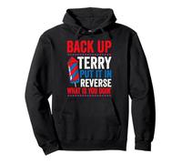 Back Up Terry lo puso al revés ¿Qué estás Haciendo Sudadera con Capucha