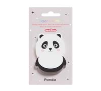 Back2Fun - Bloc de Notas Adhesivas con Carita de Panda Estilo Kawaii, 50 Hojas de 90 g/m² y Adhesivo Removible, Material Escolar y Papelería Bonita