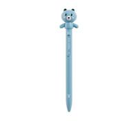 Back2Fun - Bolígrafo de Tinta Azul, Boli Con Forma de Animal que da Abrazos, Punta de 0.7 mm, Incluye Dos Tintas de Recambio, Ideal para Llevar en el Estuche Escolar en la Vuelta al Cole, Osito