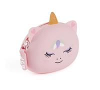 Back2Fun - Monedero Infantil de Silicona Suave con Cremallera, Unicornio