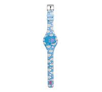 Back2Fun - Reloj Infantil Digital, Pantalla Led Táctil, Sistema de 12 Horas, Pila Incluida, Correa de Silicona, Regalo para Niños y Niñas, Medidas 40 x 225 x 5 mm, Elefante