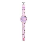 Back2Fun - Reloj Infantil Digital, Pantalla LED táctil, Sistema de 12 Horas, Pila incluida, Correa de Silicona, Regalo para niños y niñas, Medidas 40 x 225 x 5 mm, Pinguino