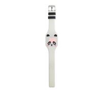 Back2Fun - Reloj Infantil Digital, Pantalla LED táctil, Sistema de 12 Horas, Pila incluida, Correa de Silicona, Regalo para niños y niñas, Medidas 32 x 225 x 5 mm, Panda