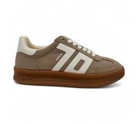 BACK70 - Zapatillas deportivas para hombre de nailon y ante. Zapatillas casuales retro deportivas con suela de suma. Comodidad diaria, diseño vintage., TóRTOLA, 41 EU