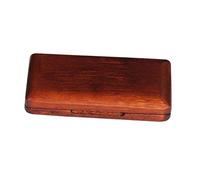 backbayia funda de almacenaje Reed caja Reed saxofón de contenedor saxofón Reed caja casos sólido Durable, rojo oscuro