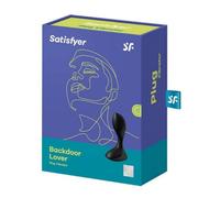 SATISFYER BACKDOOR LOVER PLUG ANAL VIBRADOR - NEGRO