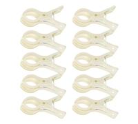 Backdrop Clips Set - Heavy Duty Balloon Arch Stand Clips, 10 Pieces Party Favors | Clear Spring Clamp Accessories, Home Craft Wedding Birthday Decoration Tool For Photography Woodworking An