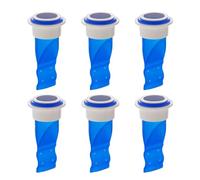 Backflow Floor Drain Preventer - 6 Pieces Anti Odor Shower Drain Valve Set, Silicone Sewer Blocker for Bathroom Kitchen Toilet Pipe Tube Protection, Anti Smell Water Seal Floor Drains Cover for Home