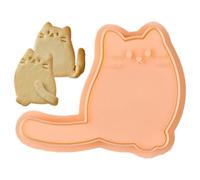 Backformen - 3D-gedruckte Wiederverwendbare Süße Katze, Lustige Ausstechformen Für Kekse Und Kuchen | Für Lebensmittel Brot Kuchen Bonbons Fondant Zucker Schokolade Muffins Shortbread Fest Feier