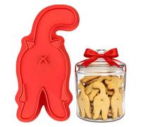 Backformen - 3D-gedruckte Wiederverwendbare Süße Katze, Lustige Ausstechformen Für Kekse Und Kuchen | Für Lebensmittel Brot Kuchen Bonbons Fondant Zucker Schokolade Muffins Shortbread Fest Feier