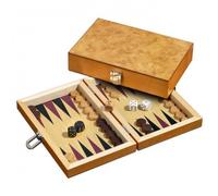Backgammon - Juego De Viaje - Caja - Fotios - Madera - Mini