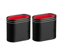 Backgammon - Vaso de Dados de Cuero Sintético - 2 Piezas