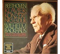 Backhaus - Beethoven klavierkonzert Nr. 5 Es-dur . Wilhelm Backhaus. Wiener Philharmoniker. Vinyl LP.