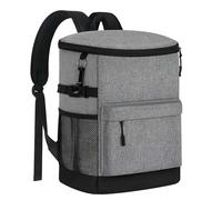 Backpack Cooler Bag - 30 Can Capacity Insulated Ice Chest for Cold Drink Storage, Leakproof Waterproof Thermal Design with Backpack Carry Function, Cooler Bag for Picnic, Beach, Travel, Lunch Use