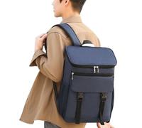 Backpack Cooler, Insulated Thermal Bag, Leak-Proof Chill Pack, Padded Straps, Large Capacity Design, Side Bottle Holder, Freshness Keeper, Lightweight Gear, Perfect for Picnic, Hiking, BBQ, 44x30x16cm