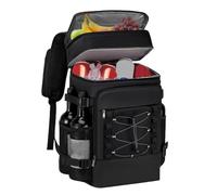 Backpack Cooler, Large Capacity Portable Ice Chest Backpack, Reusable Soft Ice Box Tote, Cooling Bag for Camping, Travel, Hiking, Beach, Picnic, School Lunch, Work, Outdoor, 40x28x22cm