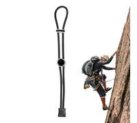 Backpack Elastic Rope Fixing Buckle, Non-Slip Quick Release Strap, Latex Material, Posh Appearance, Versatile Securing Cord for Climbing, Hiking, Trekking, and Riding, 9.45x0.79x0.39 Inches