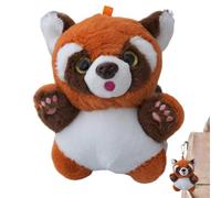 Backpack Pendant Soft Raccoon Collectible Doll Toy, Kids Companion