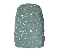 Backpack Rain Cover, Waterproof Protector, Reflective Design, Star Patterns