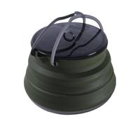 Backpacking Teapot - Travel Heating Jug, Wilderness Cooking Container, Compact Folding Camp Boiler Cookware | Durable Outdoor Water Heating Vessel Set, Expedition Trekking Survival Kitchen Utility