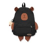 Backpacks for Students, Capybara Backpack for Kids, Large Capacity, Cute for School and Leisure (Black)