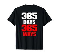 Backprint 365 días 365 Maneras Camiseta