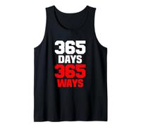Backprint 365 días 365 Maneras Camiseta sin Mangas