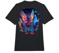 Backprint Aventuras de Cuento de Hadas Bosque místico. Comfort Colors Adult Heavyweight T-Shirt