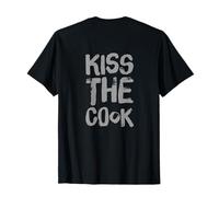 Backprint Chef Citas Divertidas Cocinar Beso El Cocinero Camiseta