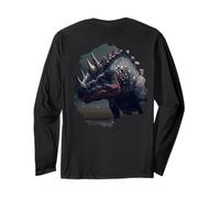 Backprint El Dinosaurio místico una Aventura de fantasía Manga Larga