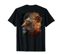 Backprint El místico Rey Fuerte del Desierto la Naturaleza. Camiseta