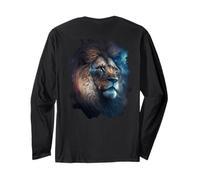 Backprint El místico Rey Fuerte del Desierto la Naturaleza. Manga Larga