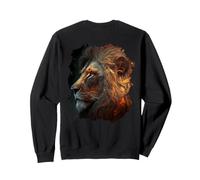 Backprint El místico Rey Fuerte del Desierto la Naturaleza. Sudadera