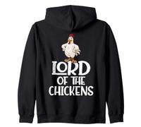 Backprint El señor de los Pollos Refranes de la Granja Sudadera con Capucha